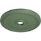Ekena Millwork Theia Ceiling Medallion (Fits Canopies up to 6 3/4"), 24"OD x 3 5/8"ID x 1 3/4"P, Athenian Green CM24THAGF - alternate 3